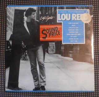 Rare Still Lou Reed City Lights 1985 12 " Vinyl Record Lp Arista