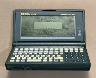 Vintage Hp 200lx Palmtop Pc With 4mb Ram