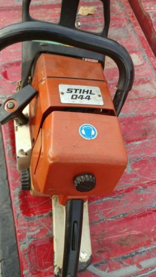VINTAGE STIHL CHAINSAW 044 440 460 MADE IN GERMANY CHECK PHOTOS DESCRIPTION 2