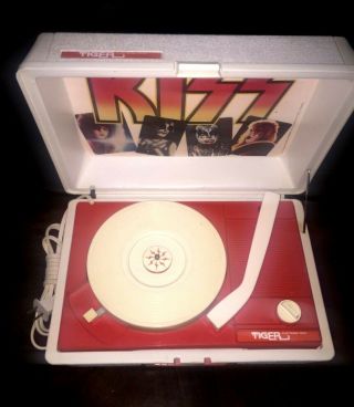 Vintage 1978 Kiss Record Player Phonograph Turntable 2