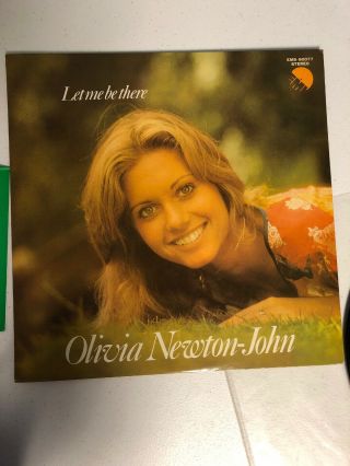 Olivia Newton - John Let Me Be There Japan Lp With Obi Strip Never Played