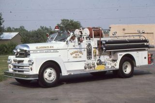 Clarence Ny 1963 Segrave Anniversary Series Pumper - Fire Apparatus Slide