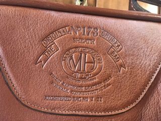 Ghurka No.  173 Sheath Vintage Leather Carry - On Bag