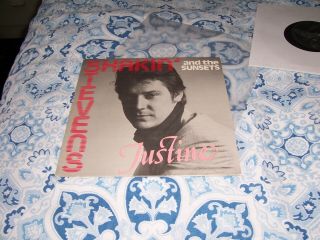 Shakin Stevens And The Sunsets Justine Pink Sleeve Magnum Mfep - 010 N/m