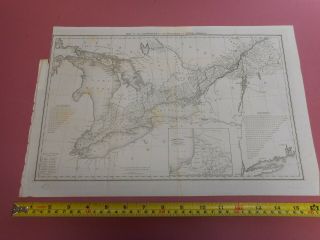 100 Townships Of Upper Canada Map By J Walker C1835