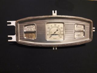 Vintage 1933 Dodge Brothers Speedometer Dash Cluster W/gauges Rat Rod Scta Mopar