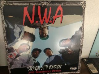 Nwa Straight Outta Compton 20th Anniversary 2x Lp Vinyl Priority Bonus Songs