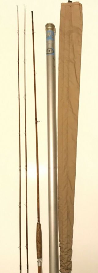 Vintage Orvis Battenkill Impregnated Bamboo Fly Rod - 8 1/2 Ft