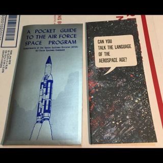 2 C.  1960s Us Air Force Space Systems Division Booklets Apollo & More
