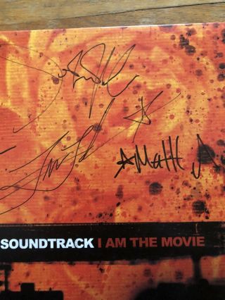Motion City Soundtrack I Am The Movie Autographed Vinyl Signed Record Lp 3