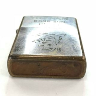 Vietnam War Zippo Lighter Bong Son 65 66 Vintage 3