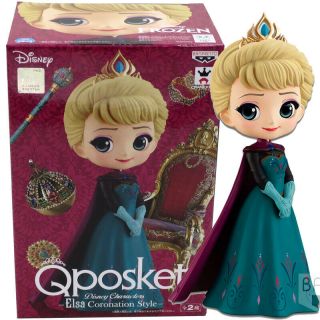 Banpresto Qposket Disney Characters Frozen Elsa Coronation Style (a) Pvc Figure