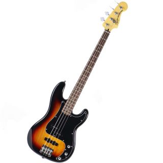Squier Vintage Modified Precision Bass Pj Electric Bass - 3 - Color Sunburst