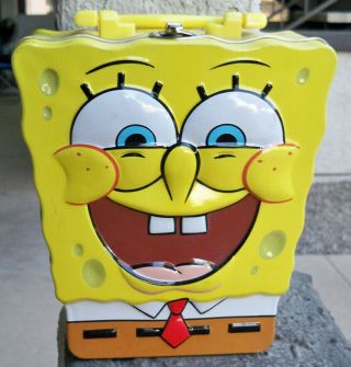 Spongebob Squarepants Lunch Box Carry Case No Thermos