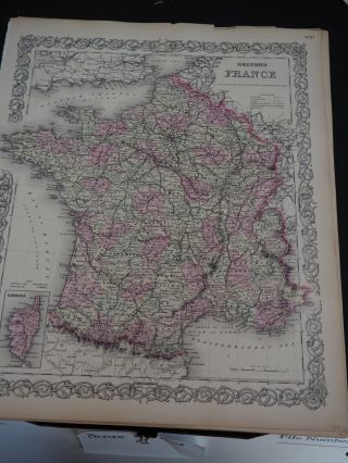 Antique Map " Colton 