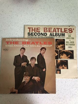 Introducing The Beatles Vee Jay Record/the Beatles Second Album