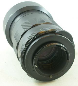 Vintage FINE TAKUMAR 85mm f/1.  8 FAST Tele Lens w/Lens Hood 2