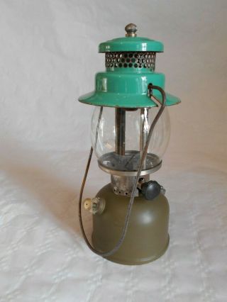 Vintage Pressure Lamp Coleman Sportlite 246b Lantern Usa Ww2 1940s