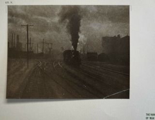 Alfred Stieglitz Train Photogravure 