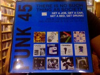 Punk 45 Vol.  2: There Is No Such Thing As Society 2xlp Vinyl Soul Jazz