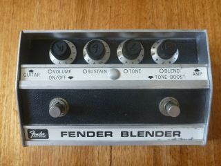 Fender Blender 1974 Guitar Effect Pedal Vintage