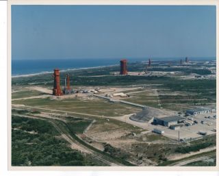 1963 Nasa Issued Color Photo Of Mercury - Atlas 9 (ma - 9) On Lc 14 Ksc - 63pc - 33