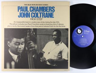 Paul Chambers & John Coltrane - High Step 2xlp - Blue Note Mono Vg,