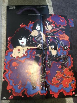 Kiss U.  S Paul Stanley Solo With Merch Form And Poster 3