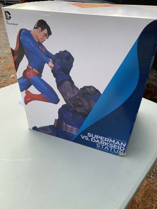 Dc Comics Superman Vs Darkseid Classic Confrontations Statue Maquette In Its Box