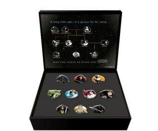Pre Disney Star Wars Saga Pins Badge Special Box Last One Japan Limited Happy