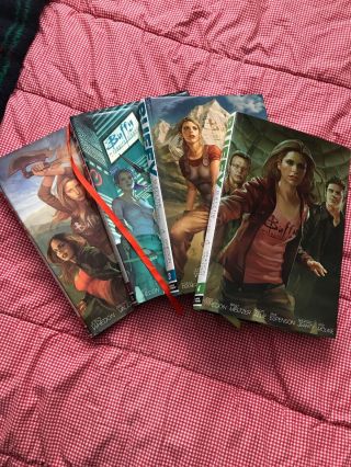 Buffy The Vampire Slayer Season 8 Library Edition Vol 1 - 4 Hc Hardcover