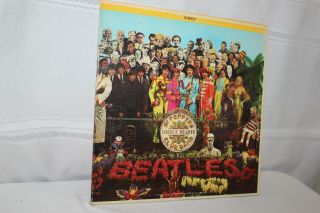 Vintage Beatles Record Lp Vinyl Sgt Peppers Lonely Hearts Club Band 2653 1967