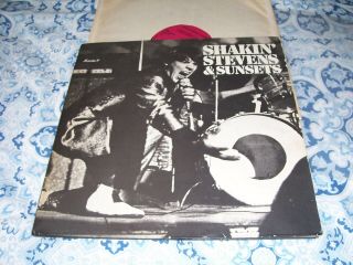 Shakin Stevens And The Sunsets G/fold Holland.  Pink Elephant Pe 877.  050 Rec
