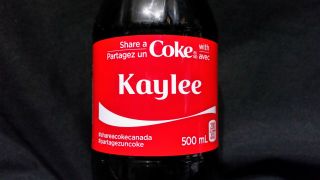 Share A Coke With Kaylee Coca Cola Exclusive Canadian Only Name