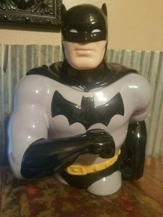 Batman Cookie Jar Collectors Edition 1997 Clay Art NOS w/ Box 2701 DC Comics 2