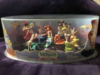 Disney Store Exclusive The Little Mermaid Ariel & Her Sisters Figurine Set 2008