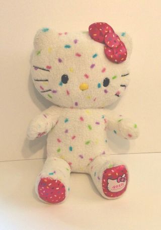 Hello Kitty Build A Bear Confetti Plush Limited Edition 40th Anniversary