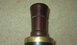 Vintage Iverson Checkered & Banded Duck Call 3