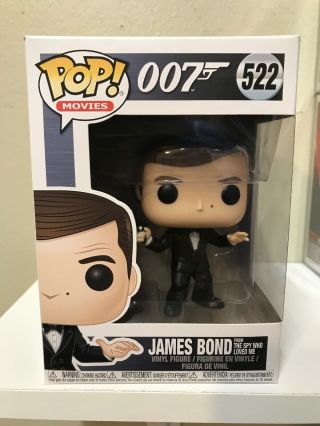 Funko Pop 007 James Bond 522 The Spy Who Loved Me