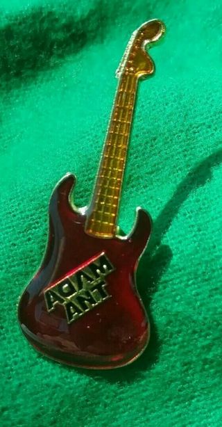 Vintage 1980s Adam Ant Pin Pinback