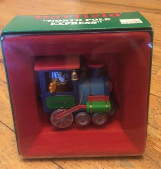 Garfield " North Pole Express " Christmas Ornament Dated 1978 United Feature