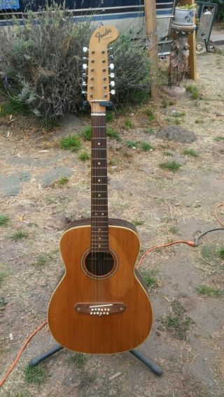 Vintage 60s Fender Villager 12 - String Acoustic Guitar