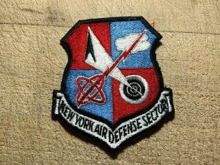 Cold War/vietnam? Us Air Force Patch - York Air Defense Sector - Usaf