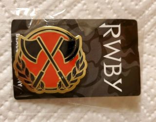 Rooster Teeth Rt Exclusive Box Rwby Axe Pin