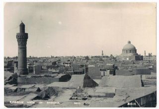 Iraq - Birds Eye View Of Baghdad - C.  1930 - Real Photo By Z.  G.  D.  - 19.  2 Cm.  X13.  4 Cm.