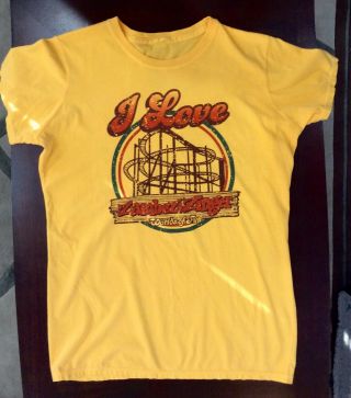 I Love Zambezi Zinger Roller Coaster Kansas City Worlds Of Fun Ladies T - Shirt