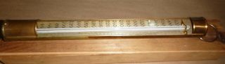 Vtg Crandall Pettee Co.  York Tycos Accuratus Copper Candy Thermometer 2