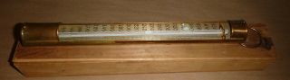 Vtg Crandall Pettee Co.  York Tycos Accuratus Copper Candy Thermometer 3