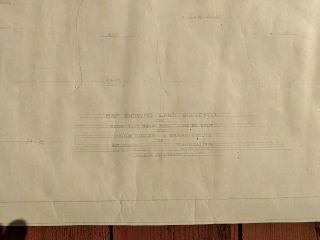 1914 Lone Pine Inyo CA Sherwin Survey Map Owens Valley Paiute Reservation 2