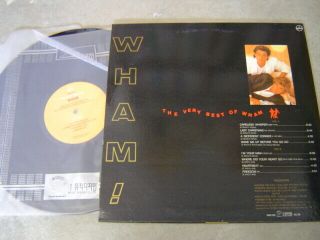 GEORGE MICHAEL wham THE VERY BEST OF 1992 KOREA VINYL LP 12 